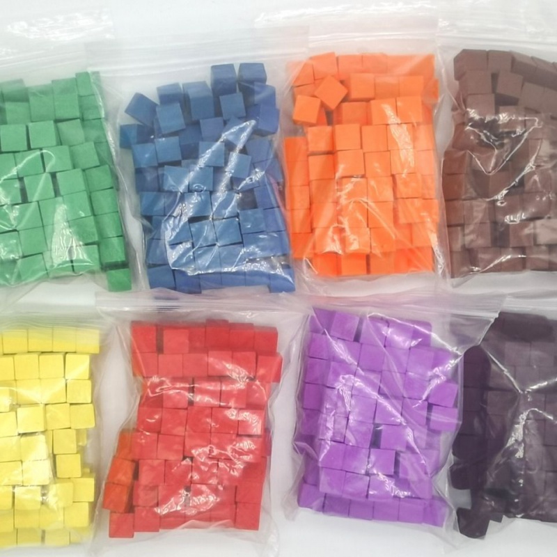 Board Game Hegemony - 100 Teile/lose 10mm Holz Würfel Bunte