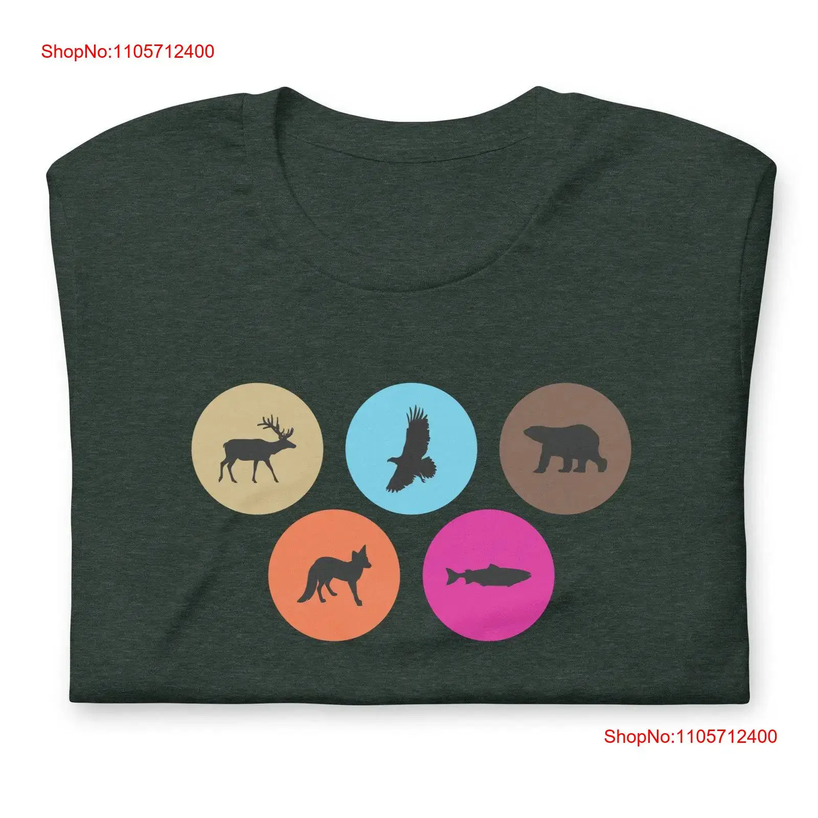 Board Game Inspiration - Cascadia T-Shirt, inspiriert vom Brettspiel, Tierfiguren,