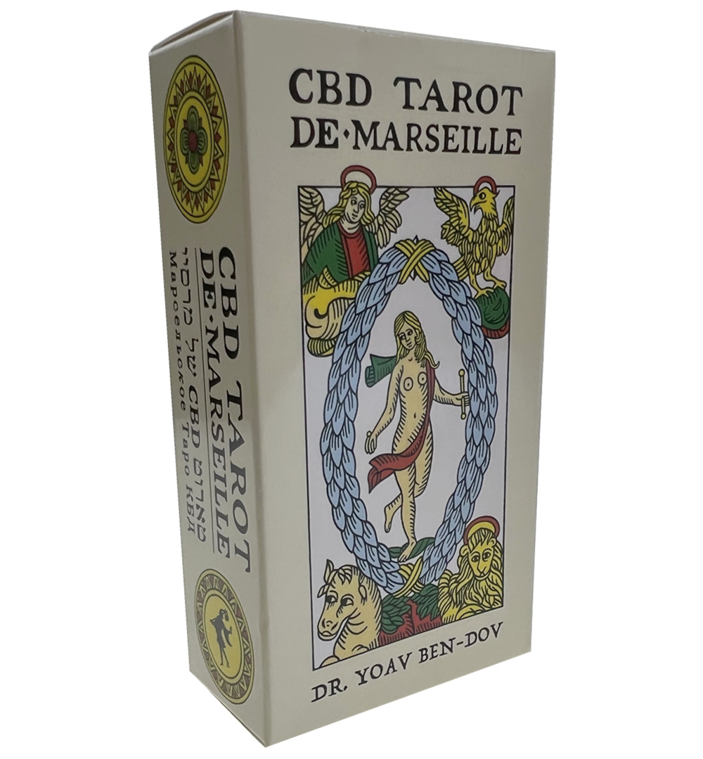 Board Game Instruction - 12 x 6,5 cm Marseille-Tarot-Deck, 78