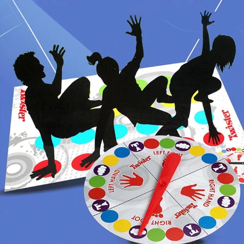 Board Game Inspiration - Von Twister inspirierte Tanzmatte, Familienspiel, rutschfest,