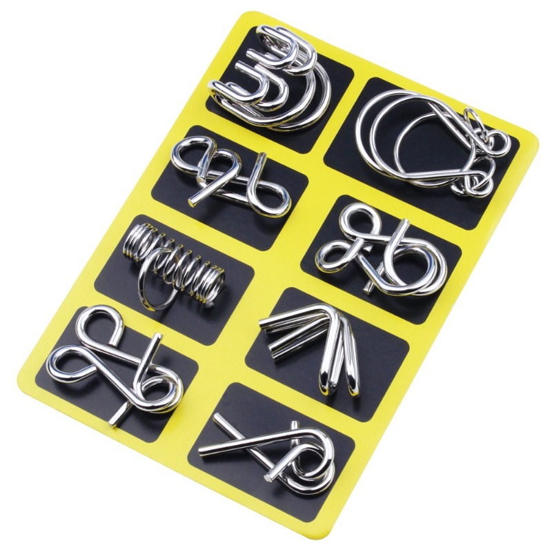 8-teiliges Metall-Puzzle-Set,  – Board Game Quarto Bewertung und Preis