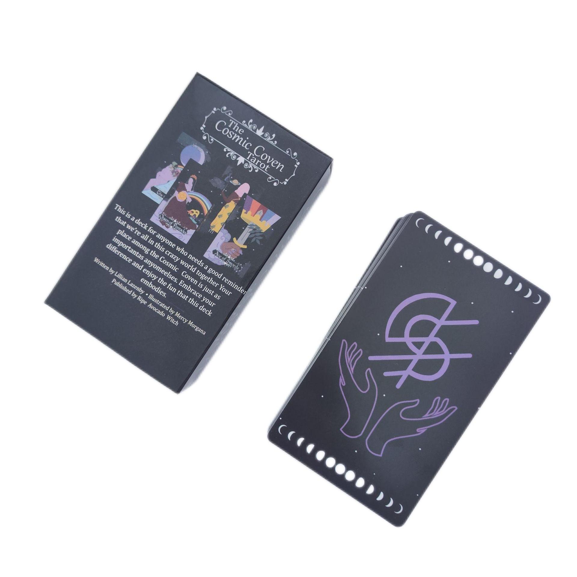 12x7cm Die Cosmic Coven Tarot  – Board Game Instruction Bewertung und Preis