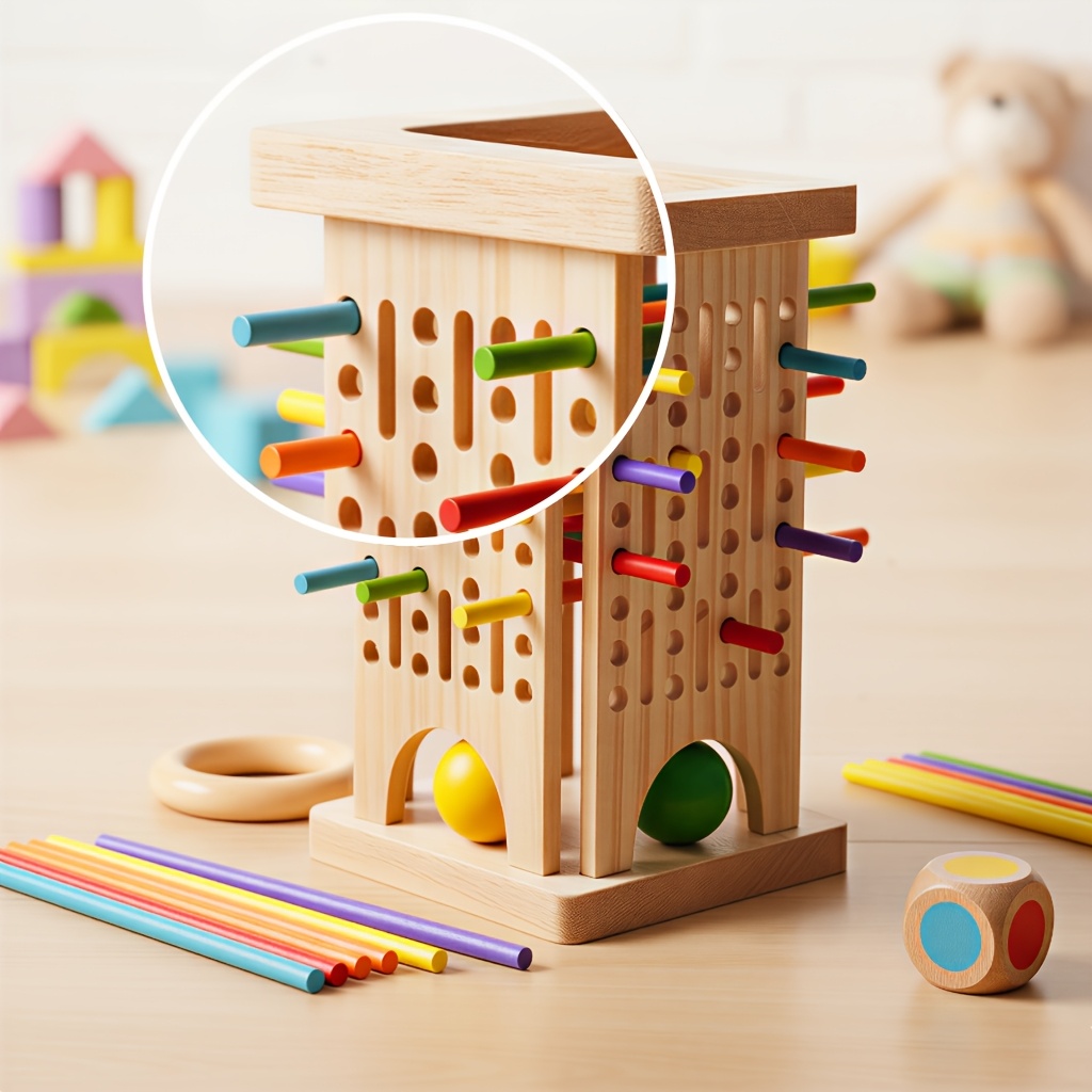 Montessori Holzbrettspiel Bunt – Board Game Quarto Bewertung und Preis