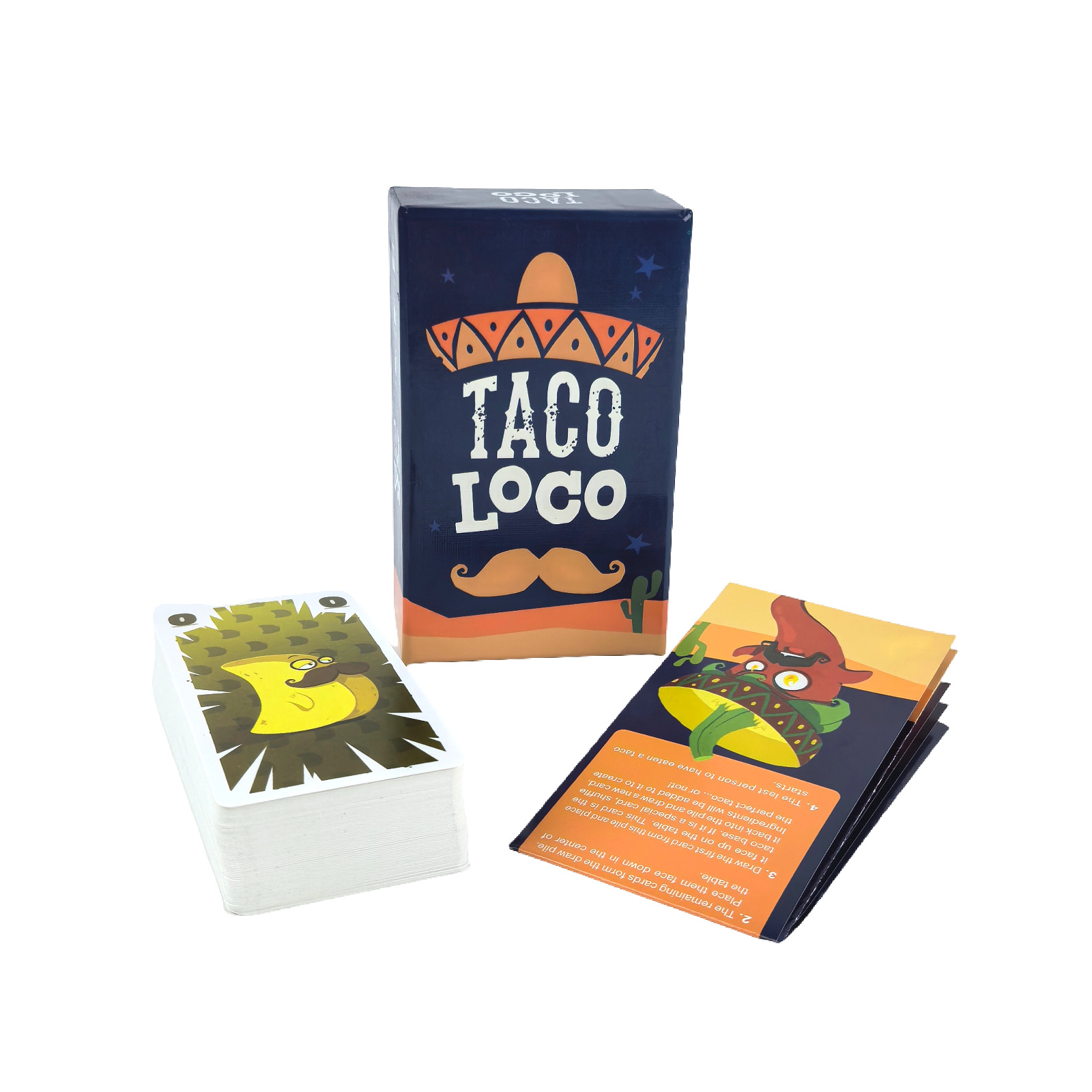 Heiße Spiele - Taco Loco Karte – Board Game Azul Bewertung und Preis