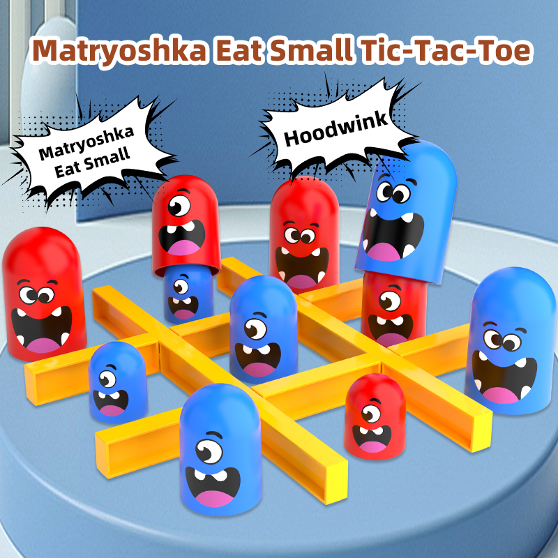 Tic-Tac-Toe Eat-and-Be-Sized S – Board Game For 6 Years Old Bewertung und Preis