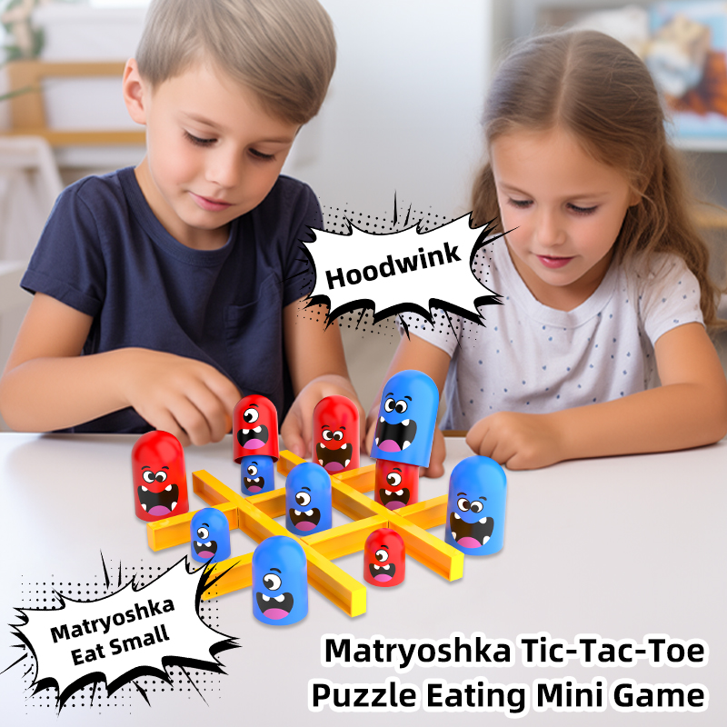 Tic-Tac-Toe Eat-and-Be-Sized S – Board Game For 6 Years Old Bewertung und Preis