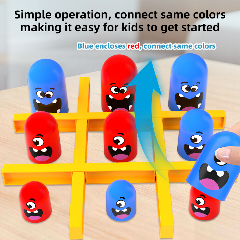 Tic-Tac-Toe Eat-and-Be-Sized S – Board Game For 6 Years Old Bewertung und Preis