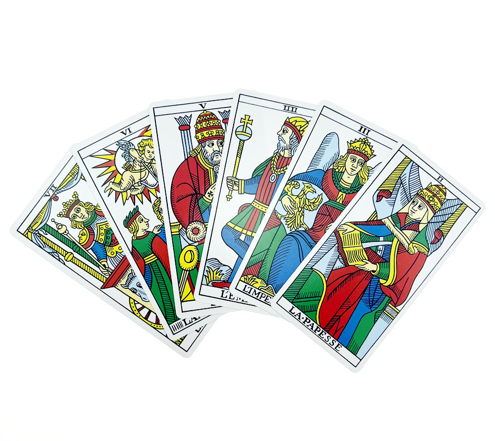 12 x 6,5 cm Marseille-Tarot-De – Board Game Instruction Bewertung und Preis