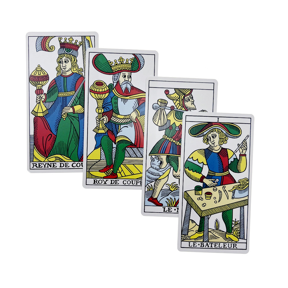 12 x 6,5 cm Marseille-Tarot-De – Board Game Instruction Bewertung und Preis